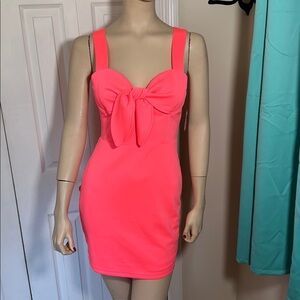 Neon Fore Mini Dress